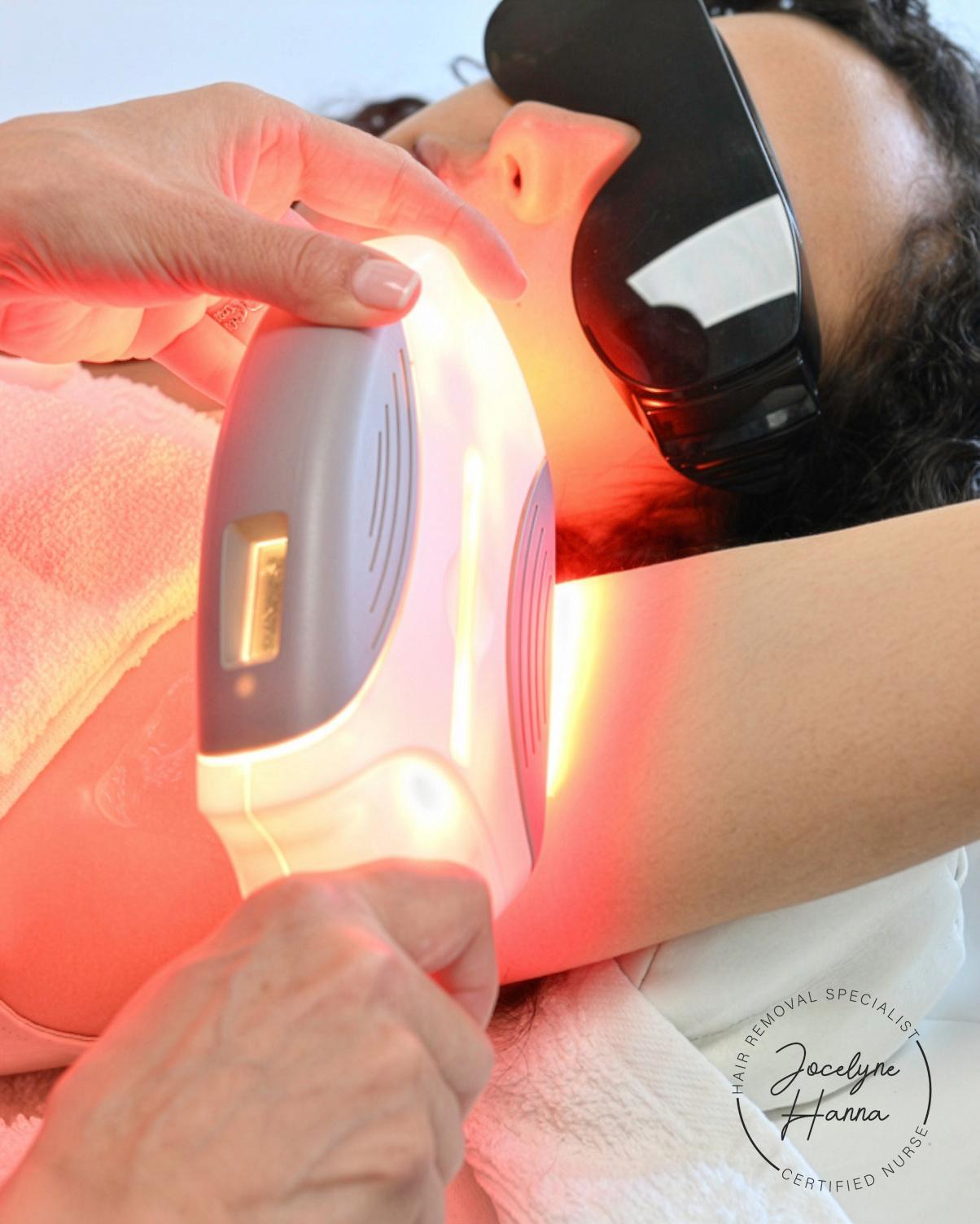 Laser treatment device